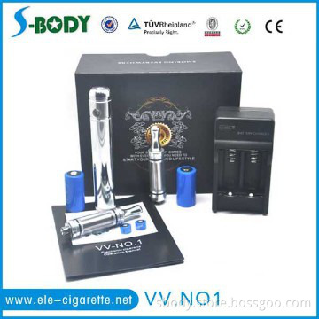best selling vv no.1 battery ego vv with replaceable dry battery